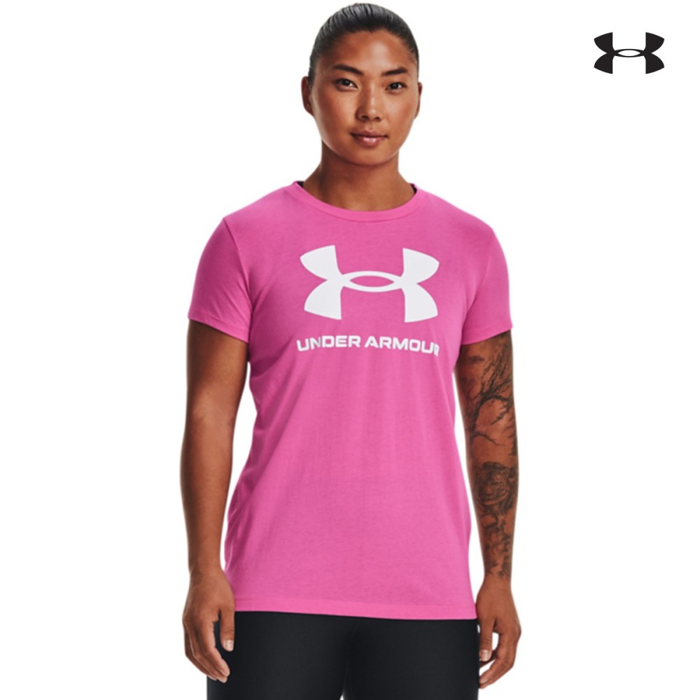 Under Armour Γυναικείο T-shirt Women's UA Sportstyle Graphic Short Sleeve - 1356305-659