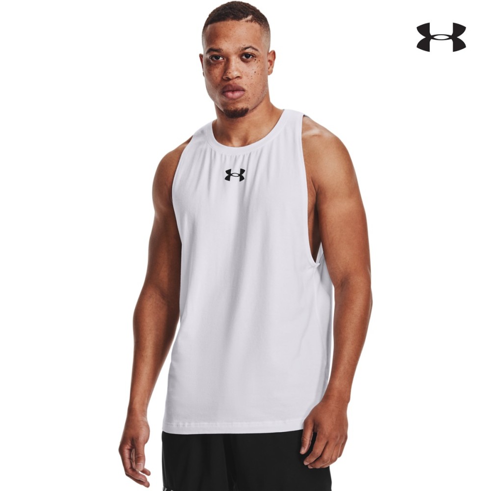 Under Armour Ανδρικό Αμάνικο Μπλουζάκι Men's UA Baseline Cotton Tank - 1361901-100