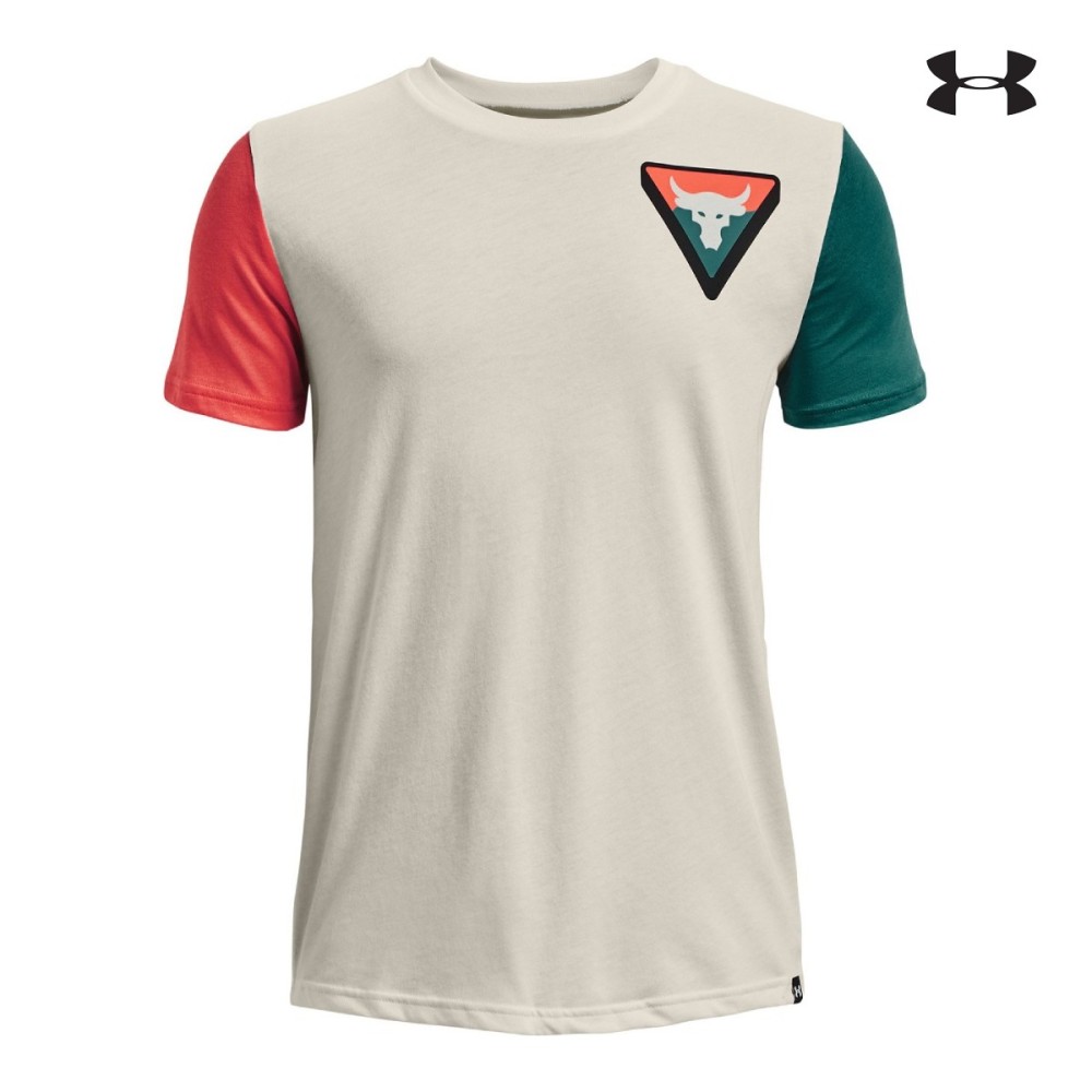 Under Armour Παιδικό T-shirt Boys' Project Rock Diamond Short Sleeve - 1376682-130