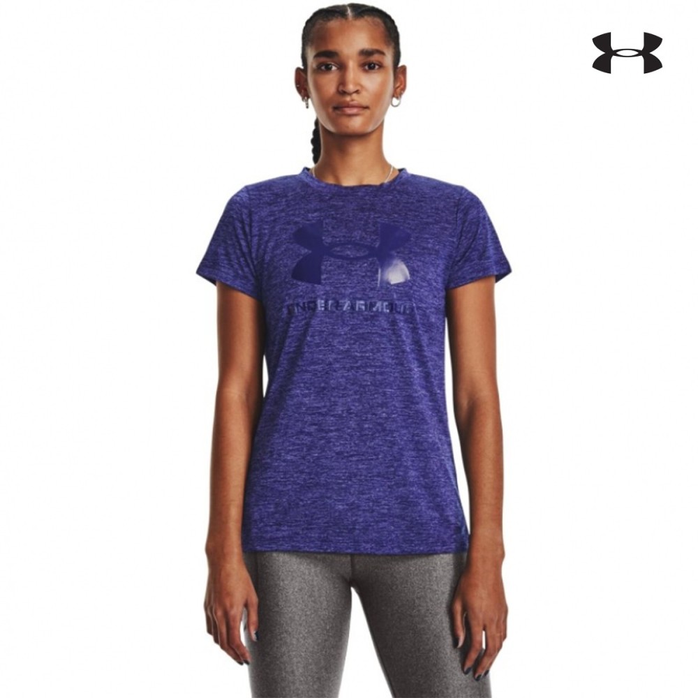 Under Armour Γυναικεία Τεχνική Μπλούζα Women's UA Tech™ Twist Big Logo Gel Short Sleeve - 1377201-468