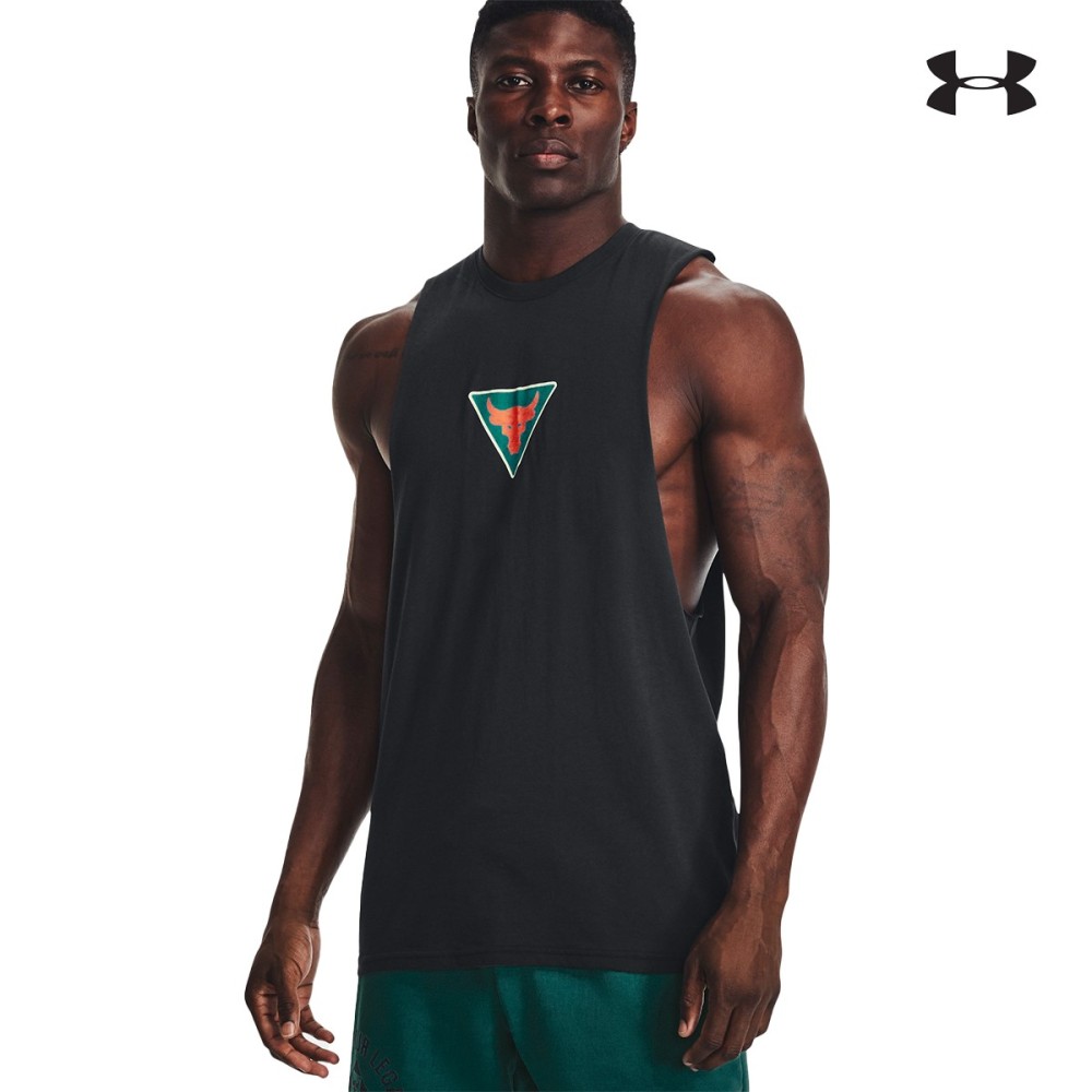 Under Armour Ανδρικό Αμάνικο Μπλουζάκι Men's Project Rock DMND Muscle Tank - 1377293-001