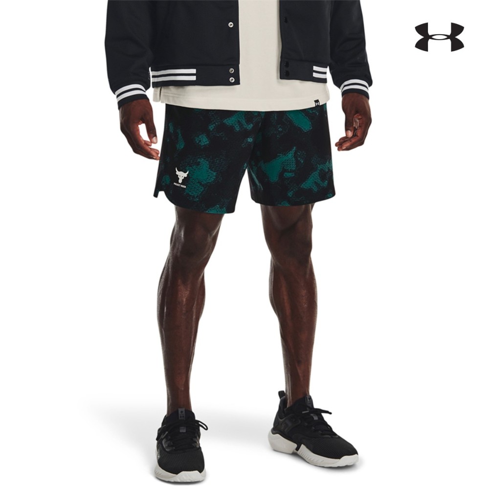 Under Armour Ανδρικό Σορτσάκι Men's Project Rock Woven Printed Shorts - 1377438-722
