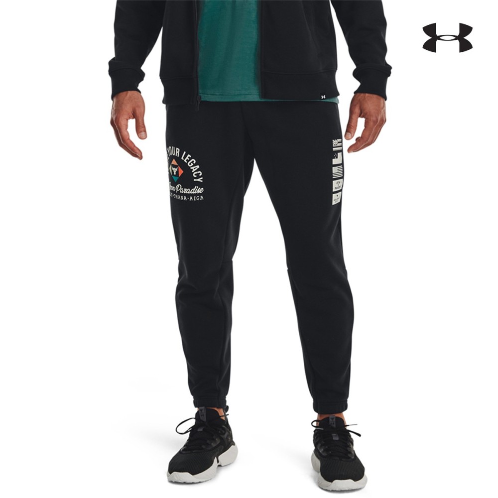 Under Armour Ανδρική Φόρμα Mens Project Rock Heavyweight Terry Pants - 1377440-001