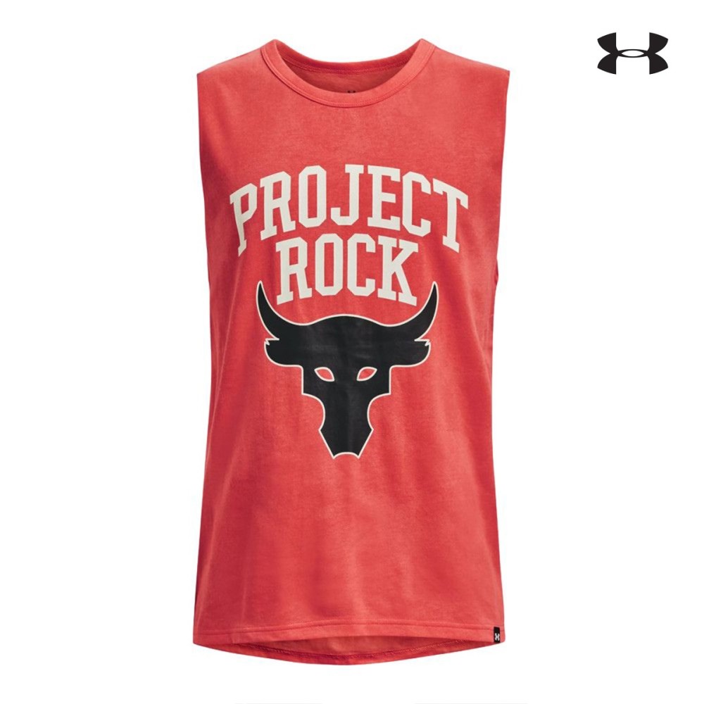 Under Armour Παιδικό Αμάνικο T-shirt Boys' Project Rock Show Your Bull Tank - 1377470-872