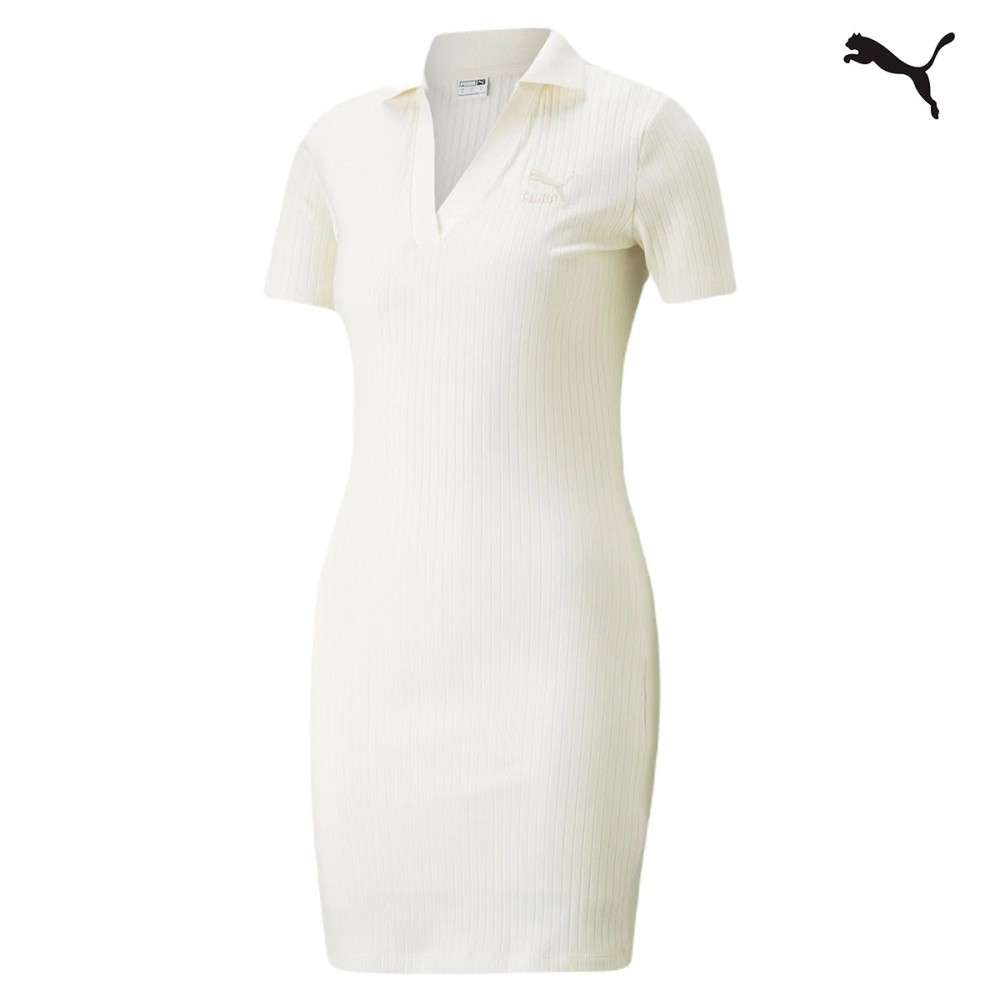 Puma Γυναικείο Φόρεμα Classics Womens Ribbed Dress - 538056-99