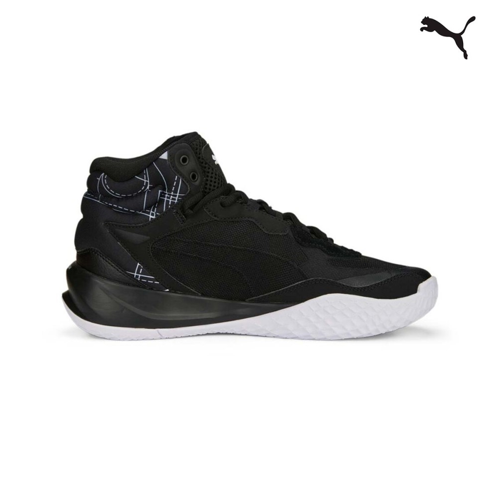 Puma Aνδρικά Μπασκετικά Μποτάκια Playmaker Pro Mid Courtside Basketball Shoes - 378326-01