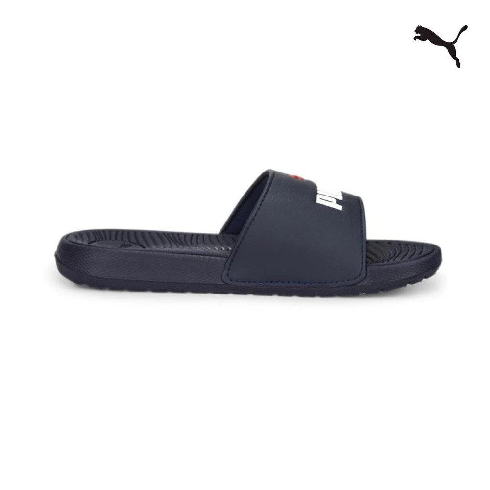 Puma Παιδικές Σαγιονάρες Slides Μπλε Cool Cat 2.0 - 390885-05