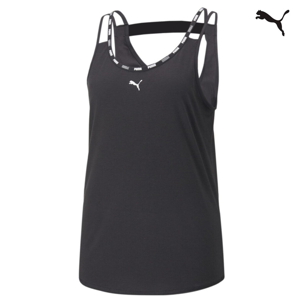 Puma Γυναικείο Αμάνικο T-shirt Strong Tri-Blend Training Tank Top Women - 522371-01