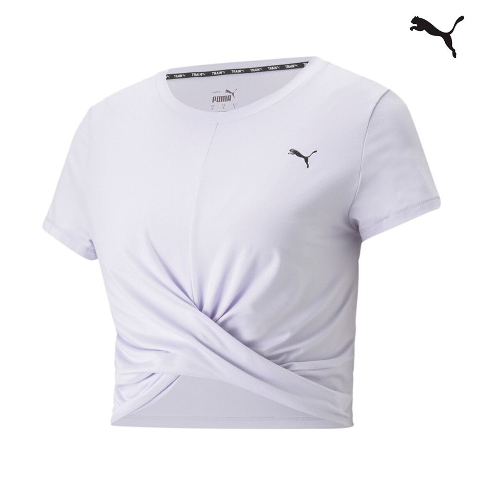 Puma Γυναιείo T-shirt Studio Yogini Lite Twist Training Tee Women - 523164-68