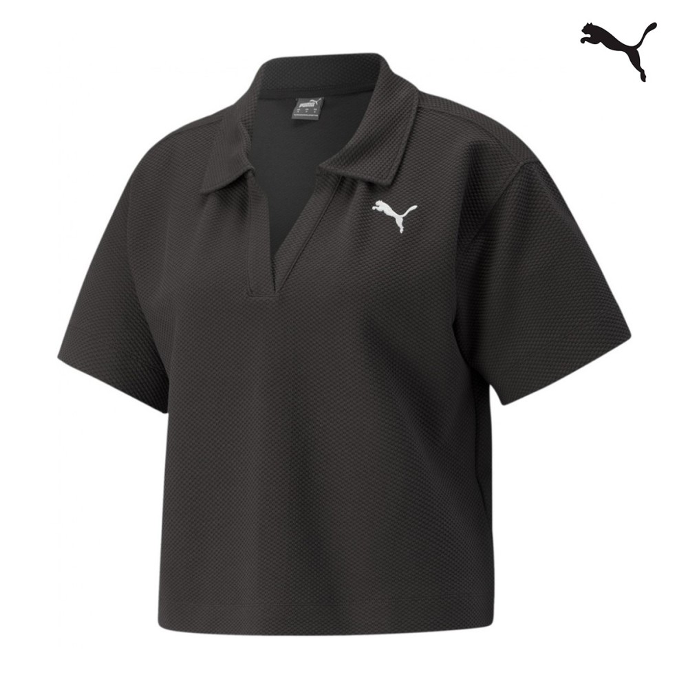 Puma Γυναικείο T-shirt HER Polo Tee Women - 673108-01