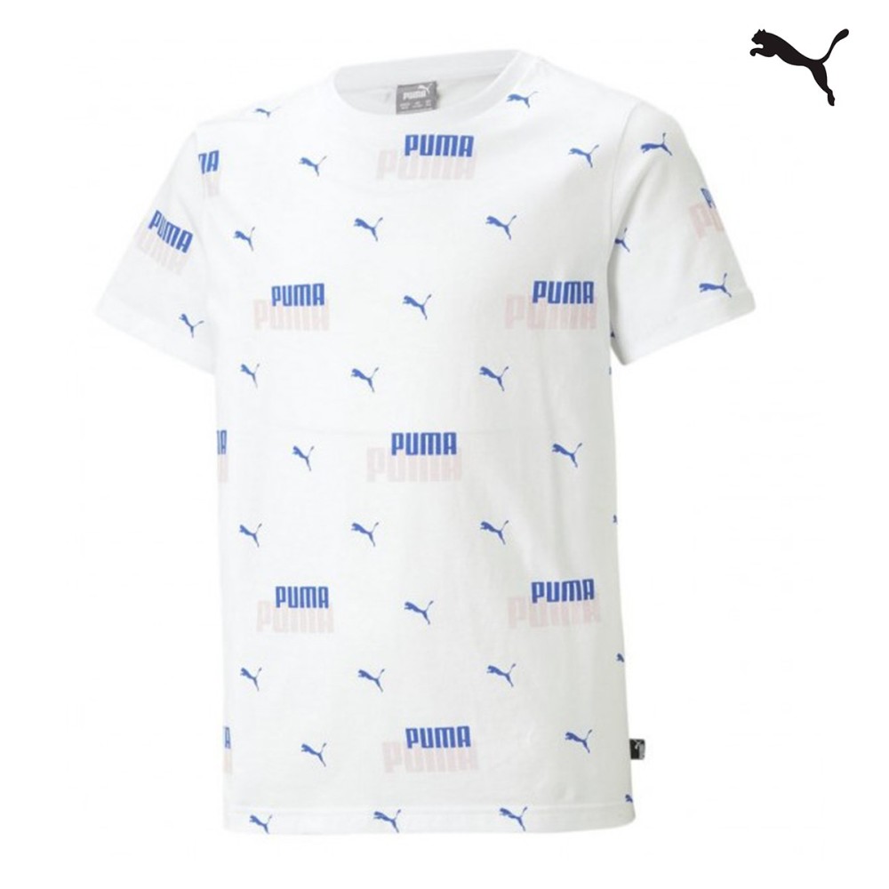 Puma Παιδικό T-shirt Ess+ Logo Power AOP Tee B - 673236-02