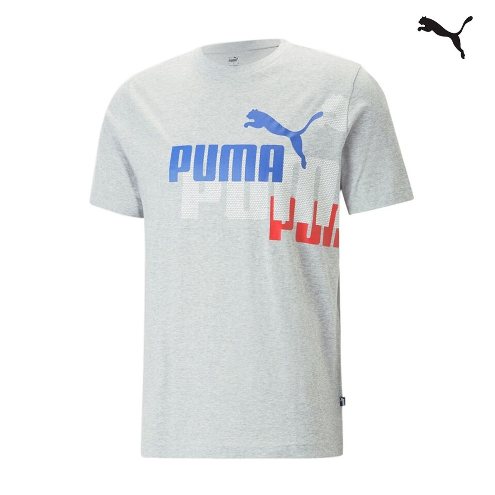 Puma Ανδρικό T-shirt Essentials Logo Power Ανδρικό T-Shirt - 673378-04