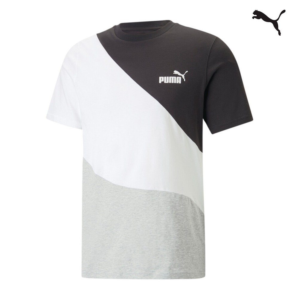Puma Ανδρικό T-shirt POWER Cat Tee Men - 673380-04