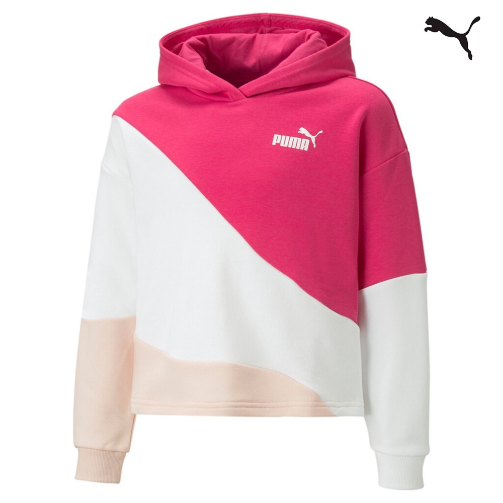 Puma Παιδικό Φούτερ με κουκούλα POWER Colorblock CAT Hoodie G - 673548-64