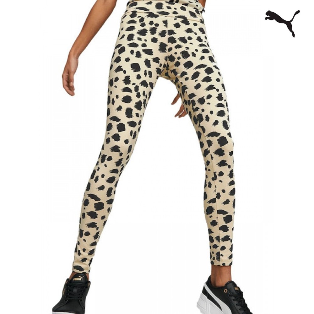 Puma Γυναικείο Κολάν Essentials+ Animal Leggings Women - 673689-88