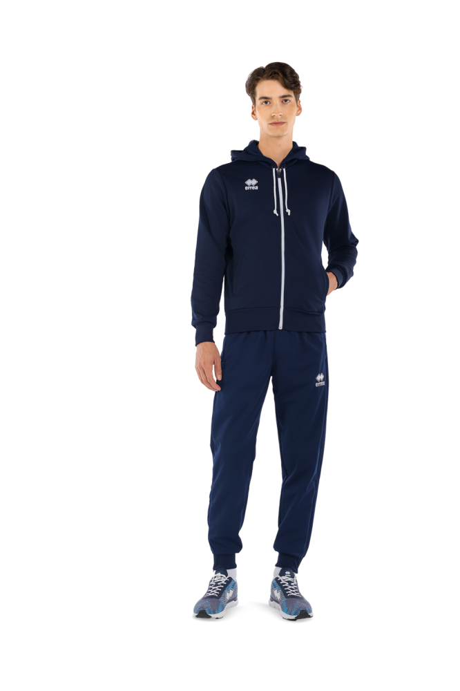 Errea Jakob men's hoodie - Jakob Top and Milo 3.0 trousers