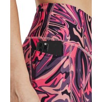 Under Armour Womens HeatGear® Armour No-Slip Waistband Printed Ankle Leggings Γυναικείο Κολάν - 1365338-603