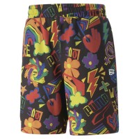 Puma Ανδρικό σορτσάκι DOWNTOWN PRIDE AOP Shorts 8inch TR - 538314-01