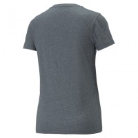 Puma ESS Logo Heather Tee Γυναικείο T-shirt με Στάμπα - 586876-92