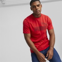 Puma Ανδρικό T-shirt Graphics No. 1 Logo Tee - 674473-11