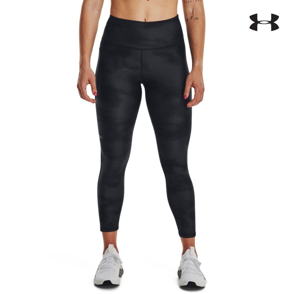 Under Armour Women's HeatGear® Armour No-Slip Waistband Printed Ankle Leggings Γυναικείο Κολάν - 1365338-003