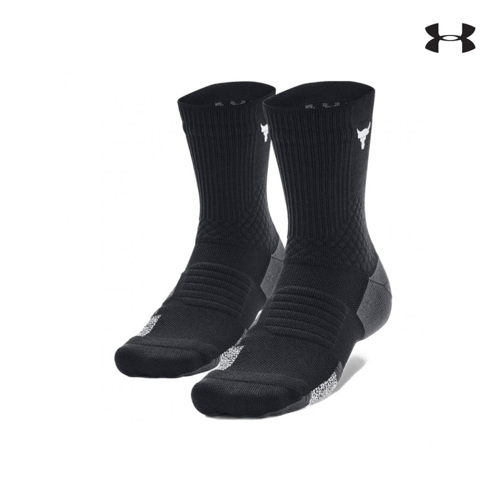 Under Armour Ανδρικές Κάλτσες Men's Project Rock AD Playmaker 1 Pack Mid Socks Μαύρο - 1376230-001
