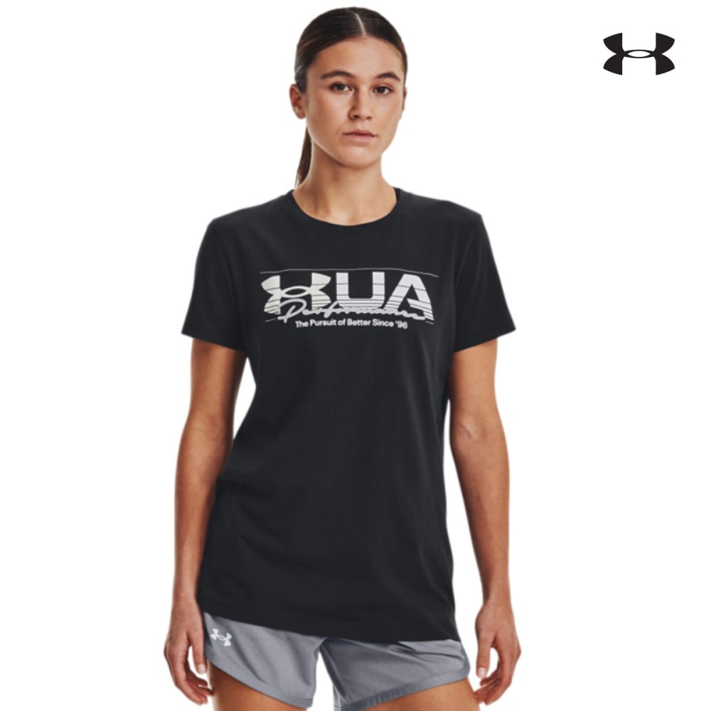 Under Armour Γυναικείο T-shirt Womens UA Vintage Performance Short Sleeve - 1376748-001