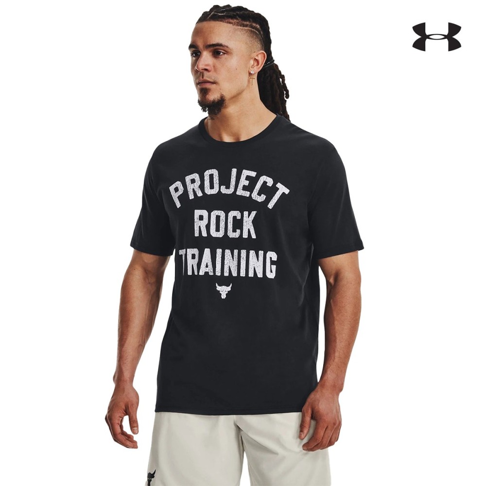 Under Armour Ανδρικό T-shirt Men's Project Rock Training Short Sleeve - 1376891-001