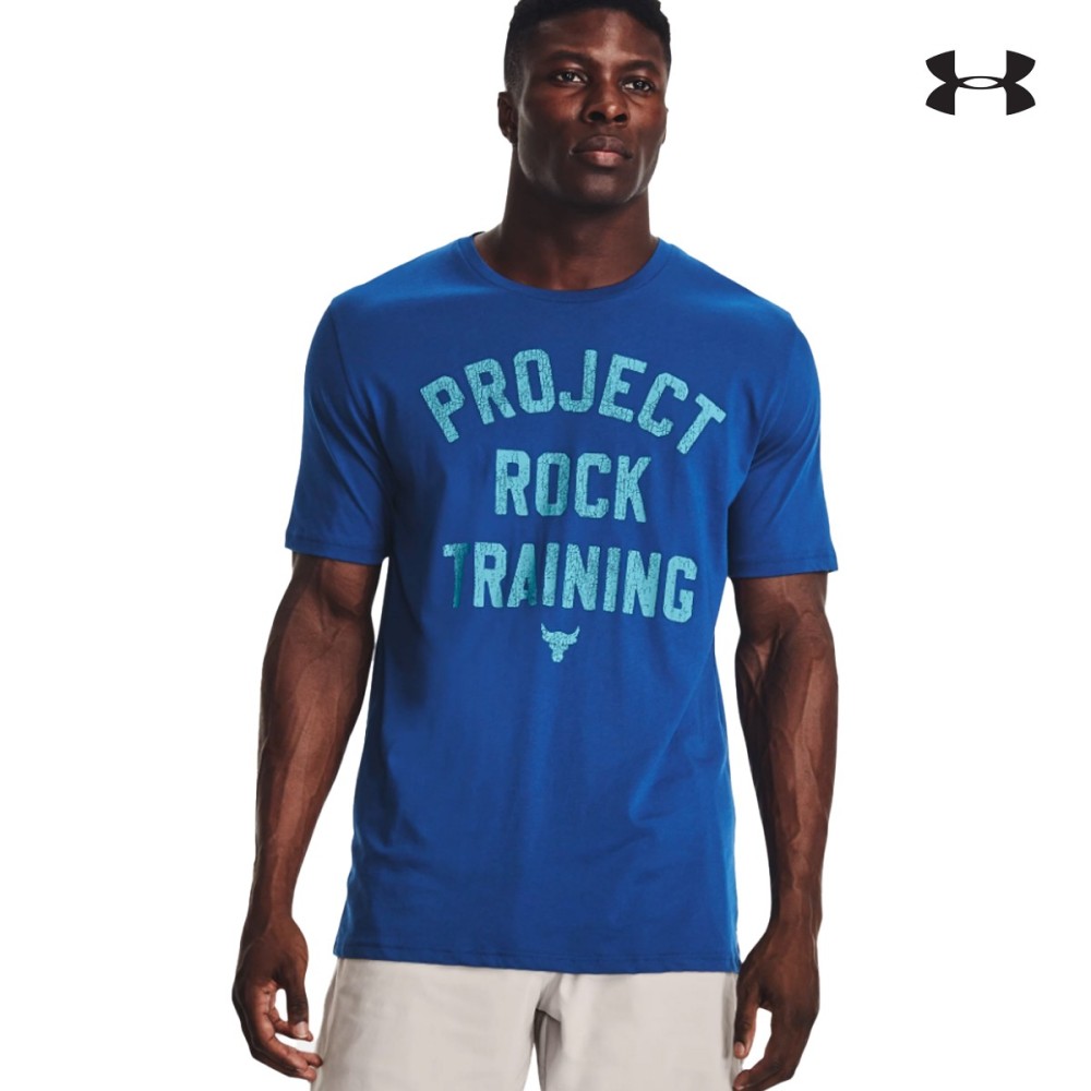 Under Armour Ανδρικό T-shirt Mens Project Rock Training Short Sleeve - 1376891-471