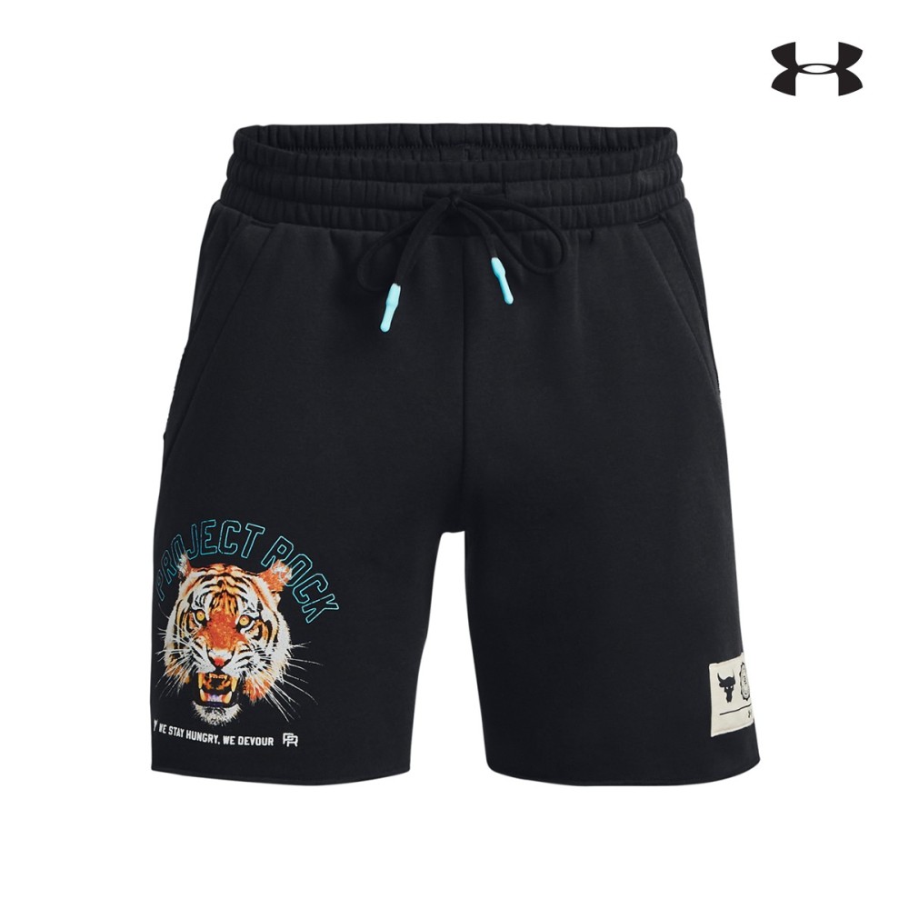 Under Armour Ανδρική Βερμούδα Men's Project Rock Rival Fleece Shorts - 1377808-001