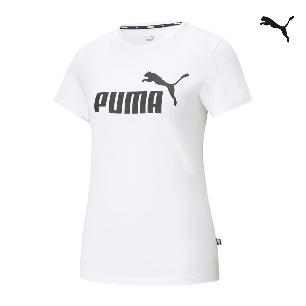 Puma Γυναικείο T-shirt Essentials Logo Women's Tee - 586774-02
