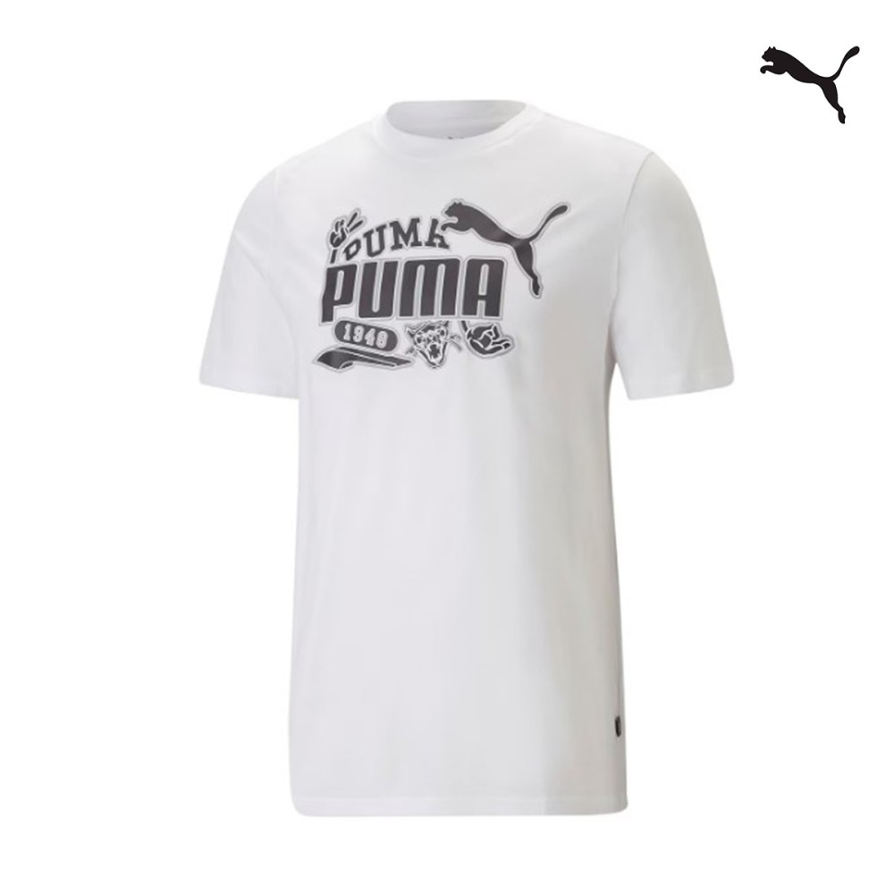 Puma Graphics Icon Ανδρικό T-shirt με Στάμπα - 674476-02