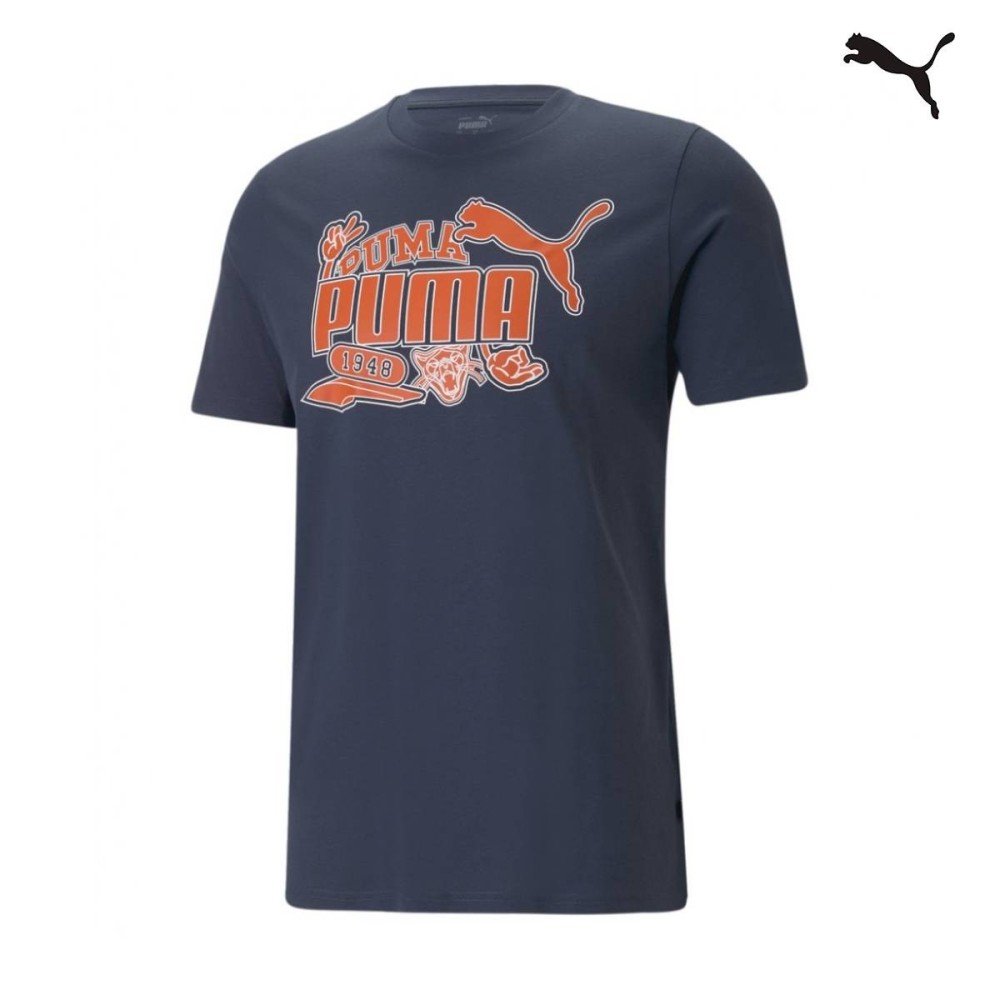 Puma Graphics Icon Ανδρικό T-shirt με Στάμπα - 674476-16