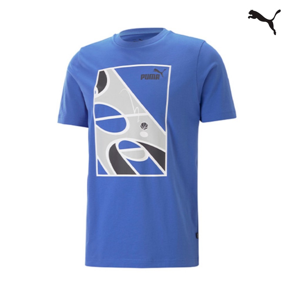 Puma Ανδρικό T-shirt GRAPHICS Court Tee - 674481-92