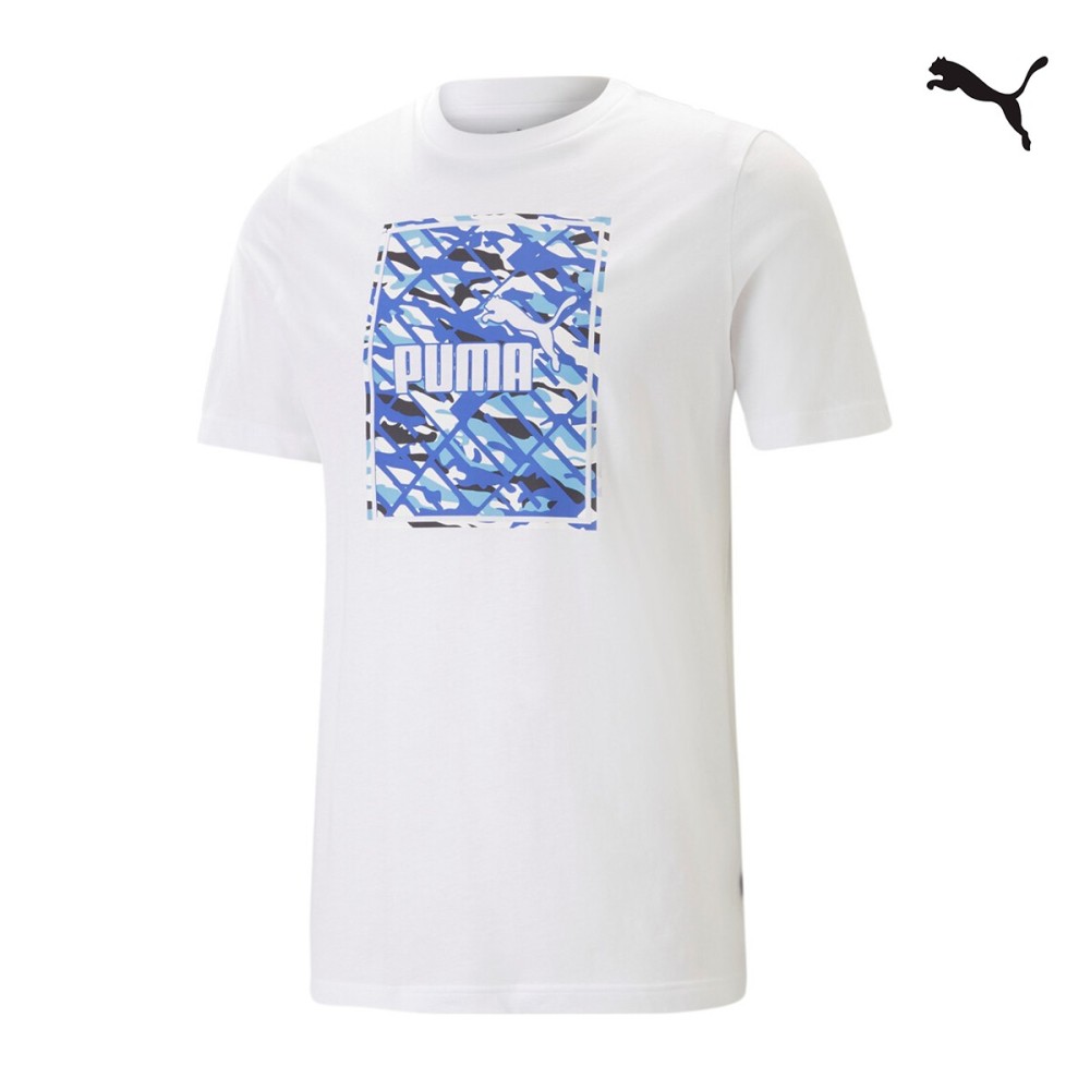Puma Ανδρικό T-shirt GRAPHICS Camo Box Tee - 675179-02