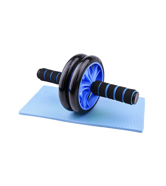 LIGASPORT Roller κοιλιακών με μικρό στρώμα για τα γόνατα (Blue)