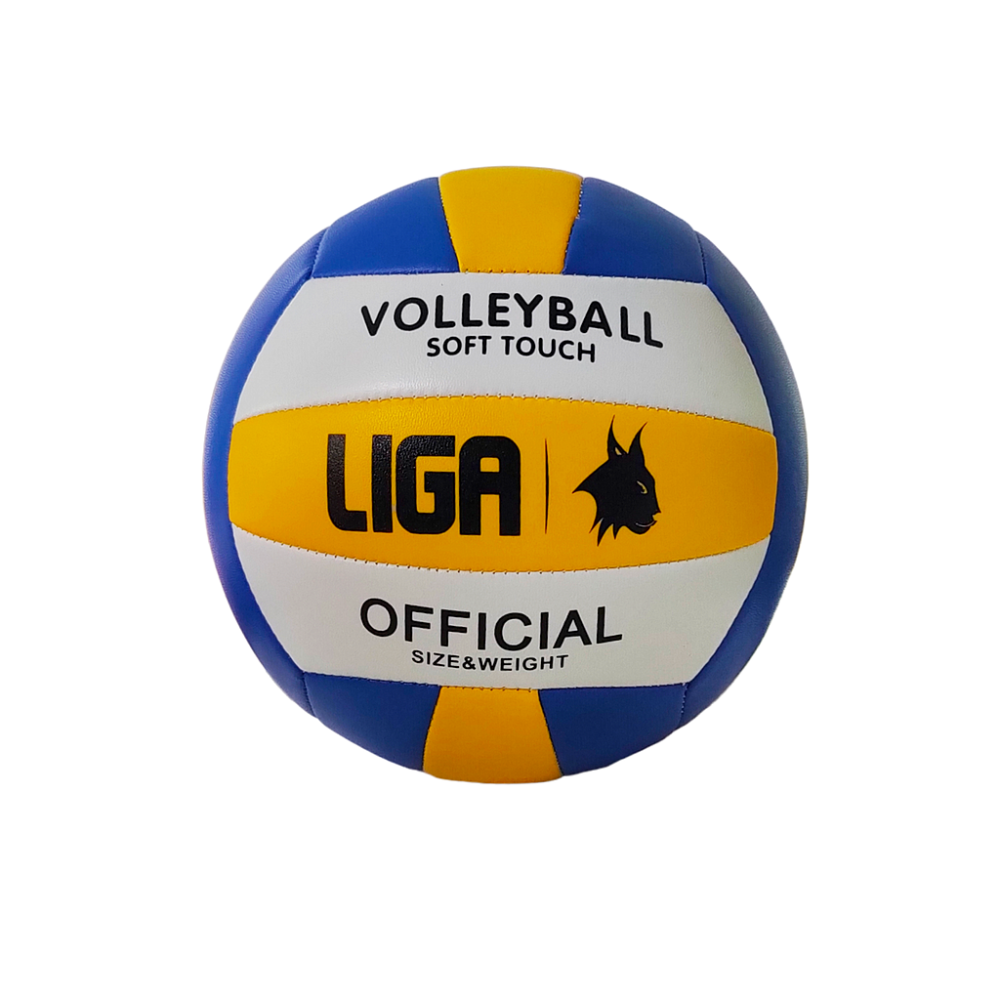 LIGASPORT Volleyball Blocker (Yellow/Blue/White)