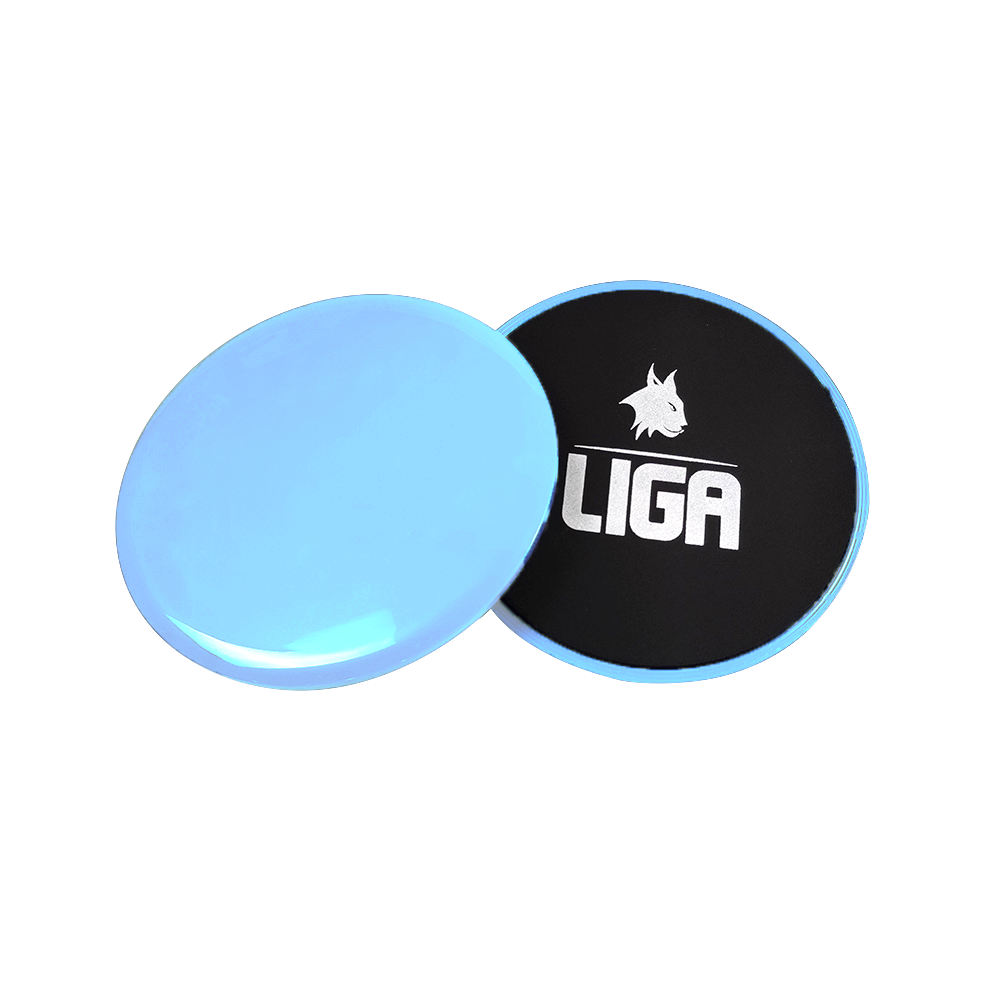 LIGASPORT Δίσκοι ολίσθησης x2 (Light Blue)