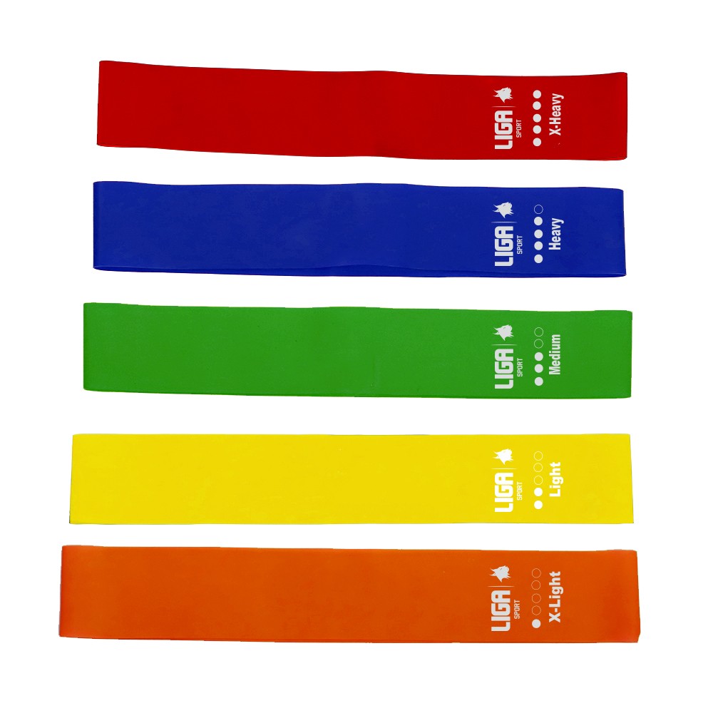 LIGASPORT Elastic Bands 5pcs
