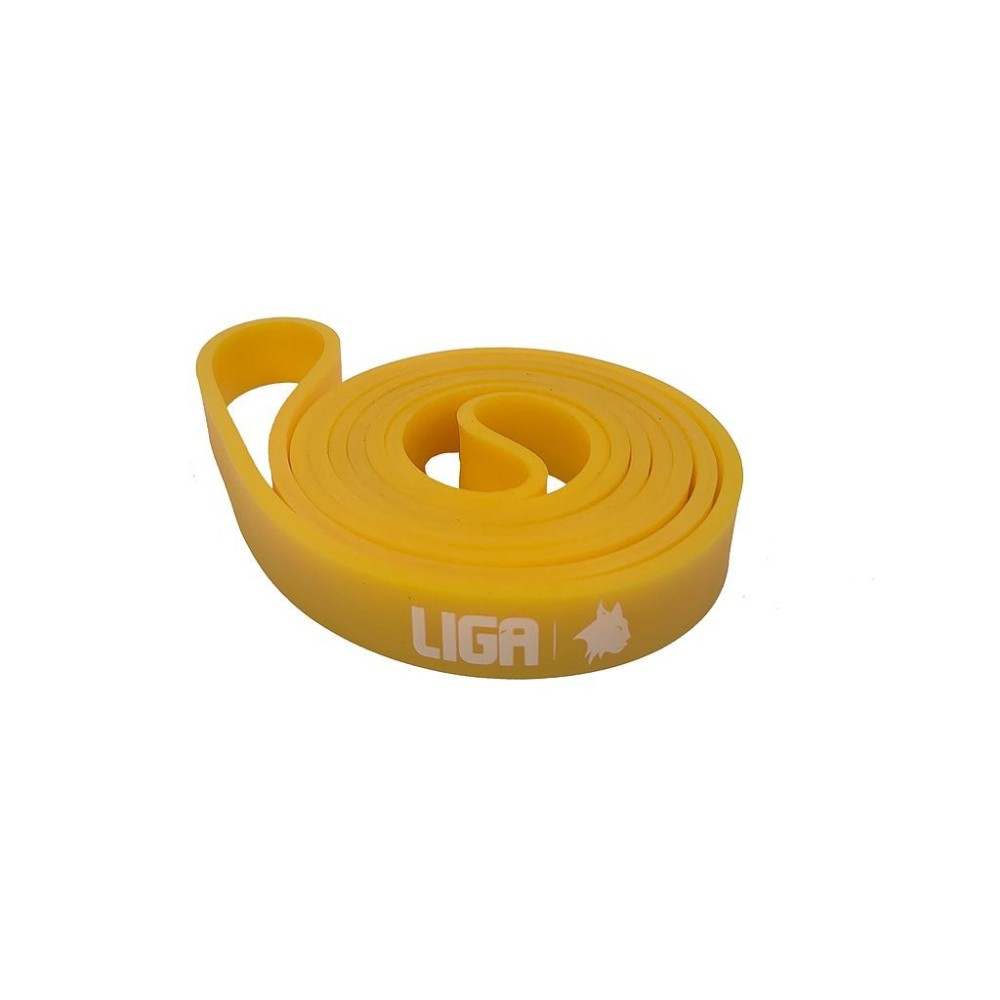 LIGASPORT Heavy Duty TPE Band 208εκ.*4,5εκ.*2,2εκ (Yellow)