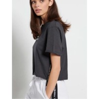 Bodytalk Γυναικεία ΒDTK cropped κοντομάνικη μπλούζα - 1231-902728-00503