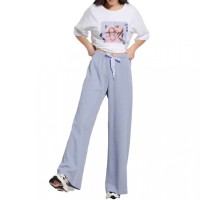 Bodytalk Γυναικεία ψηλόμεση φαρδιά φόρμα`MAKEUP`- 1231-905900-00446