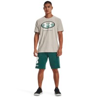 Under Armour Ανδρική Βερμούδα Mens Rival Fleece Big Logo Shorts - 1357118-722
