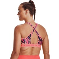 Under Armour Γυναικείο Μπουστάκι  Womens Armour® Mid Crossback Printed Sports Bra - 1361042-603