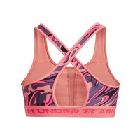 Under Armour Γυναικείο Μπουστάκι  Womens Armour® Mid Crossback Printed Sports Bra - 1361042-603
