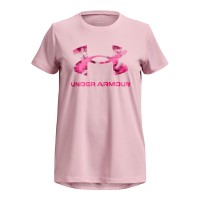 Under Armour Παιδικό Τεχνικό T-shirt Girls UA Tech™ Print Fill Big Logo Short Sleeve - 1377016-676