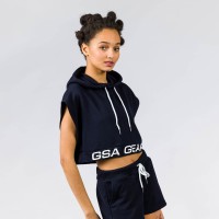 GSA Γυναικείο Crop Hoodie - 1722031-03