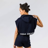 GSA Γυναικείο Crop Hoodie - 1722031-03
