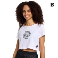 Bodytalk Γυναικεία ΒDTK cropped κοντομάνικη μπλούζα - 1231-901120-00200