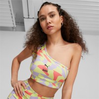 Puma Γυναικείο Crop Top PUMA x THE RAGGED PRIEST Printed Crop Top Women - 539112-39